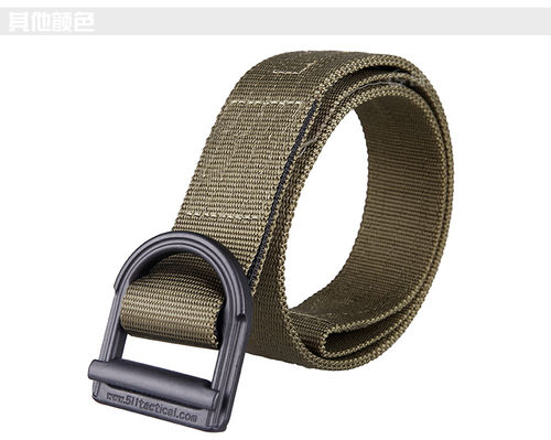 5.11战术腰带（窄）不锈钢扣 加密织带 战术腰带 军迷户外休闲 59409 君品